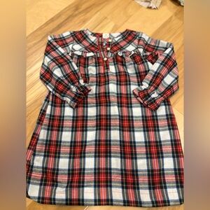 crew cuts holiday pajamas, size 6